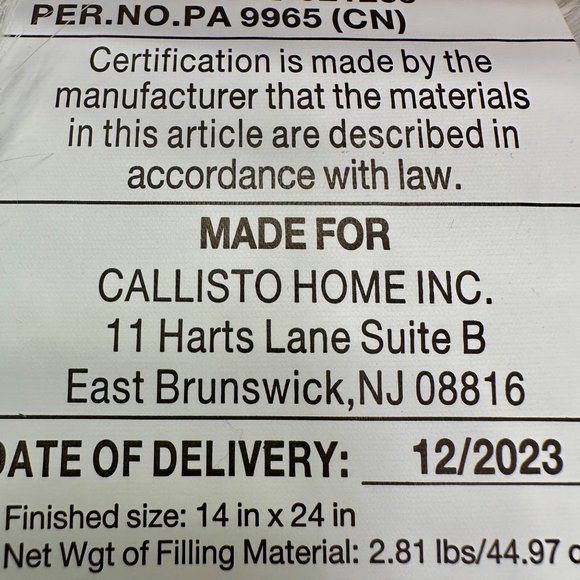 Callisto Home Floral Spring Native Wildflowers Printed Pillow 14 x 24 - Picture 8 of 12